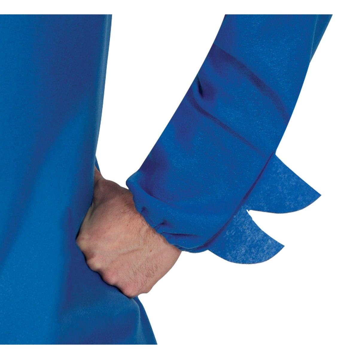 Costume sonic riccio blu