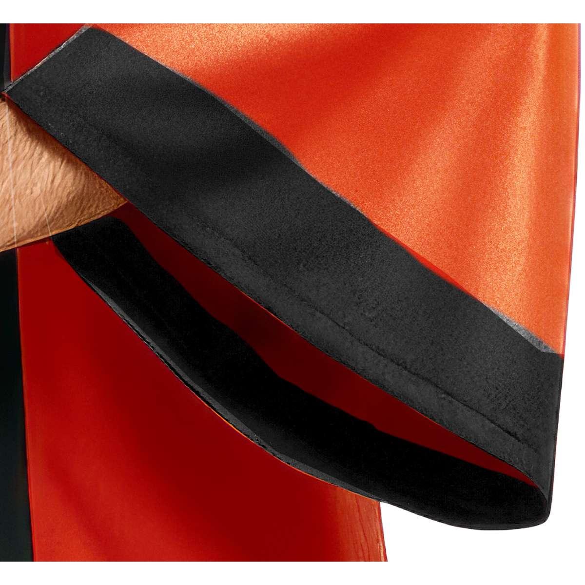 Costume kimono rosso nero