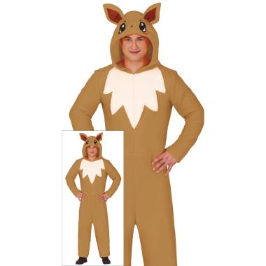 Costume volpe marrone