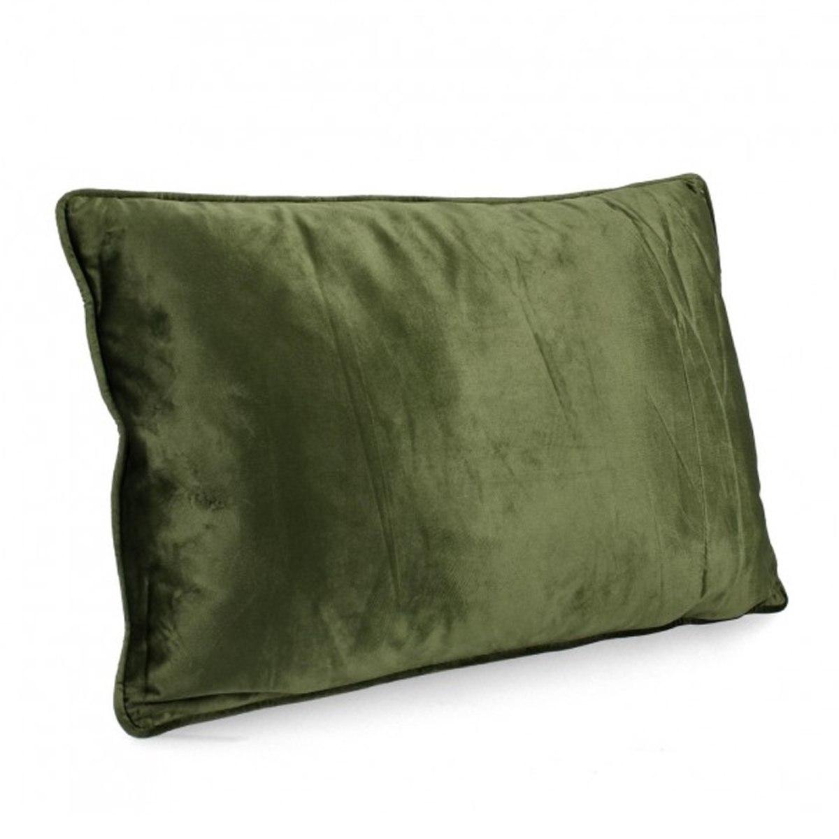 Cuscino arredo artemis rettangolare verde oliva