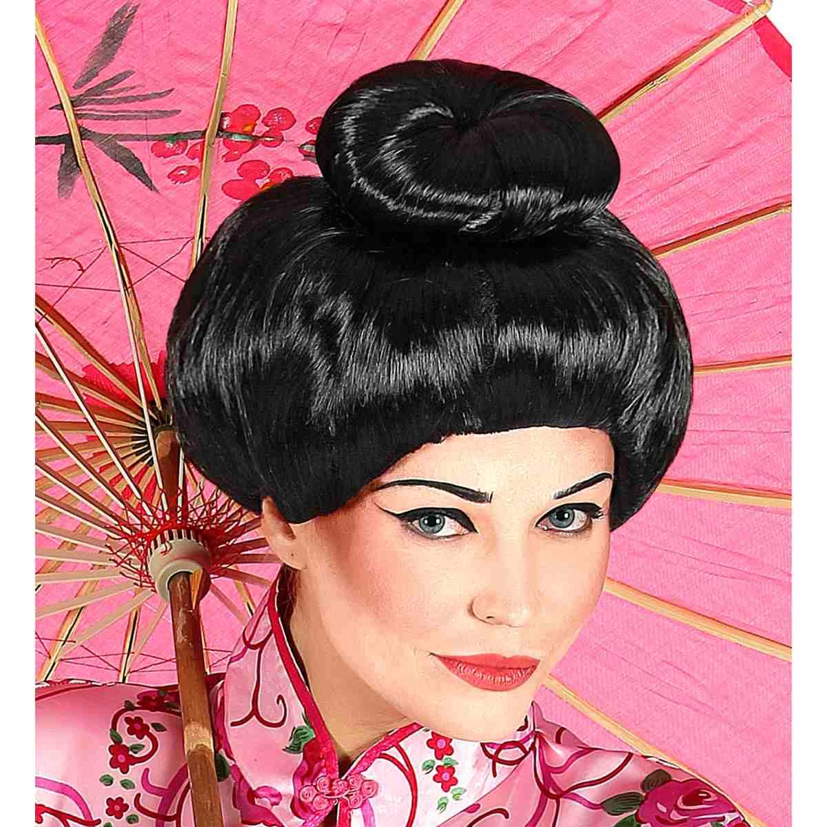 Parrucca geisha cignon