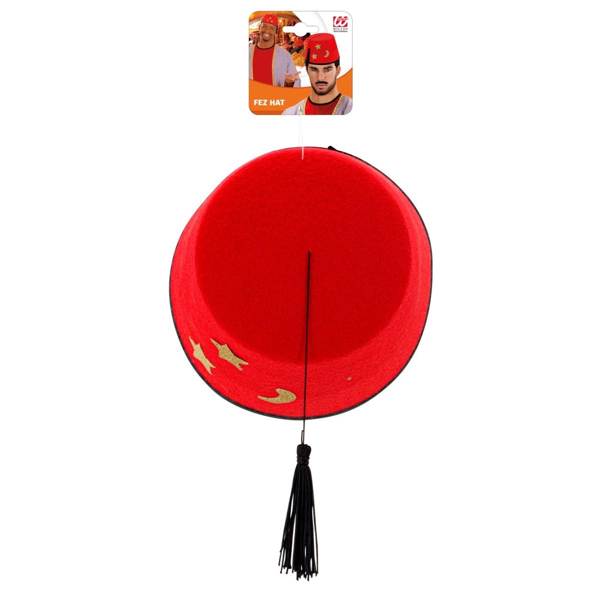 Cappello feltro turco rosso