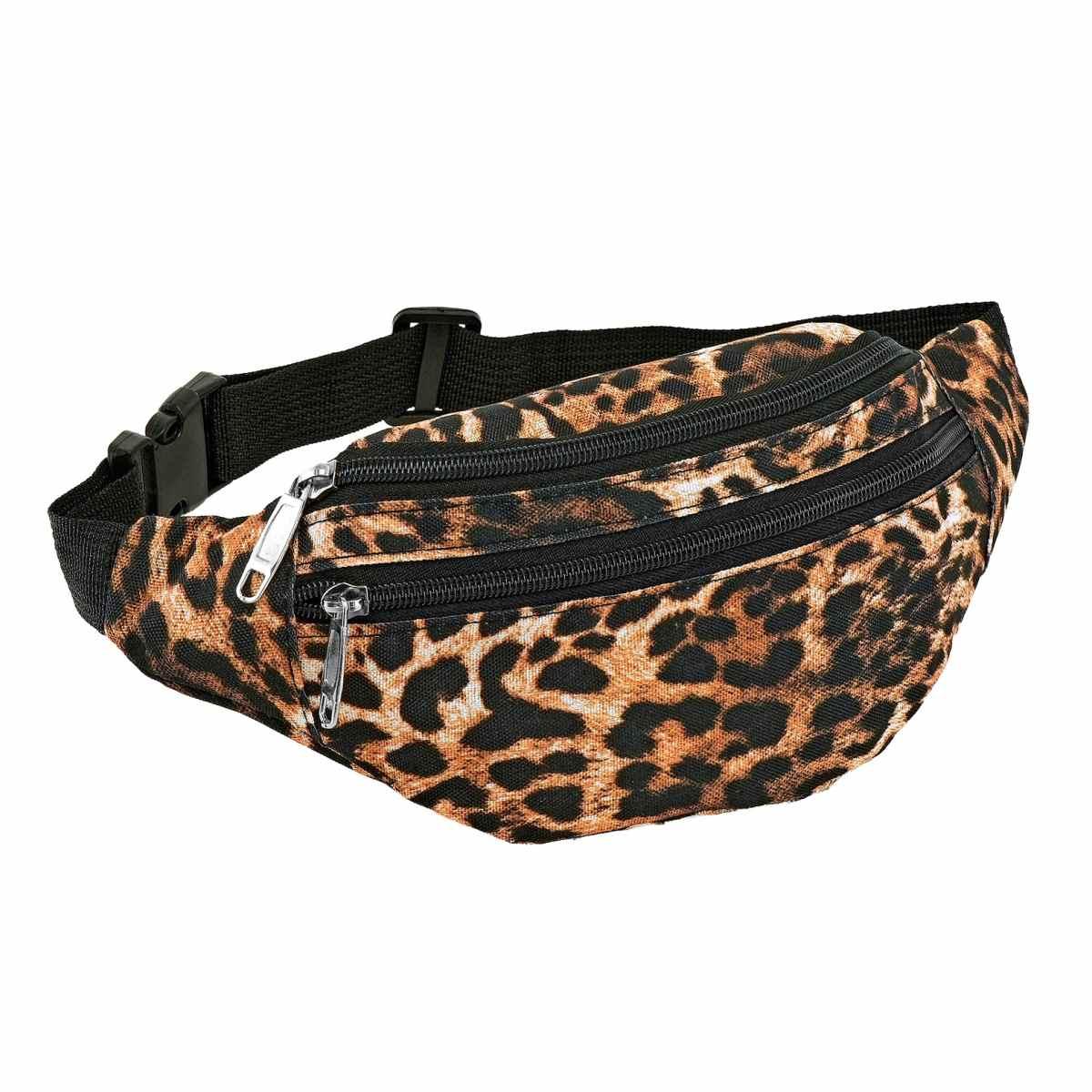 Borsa marsupio leopardato