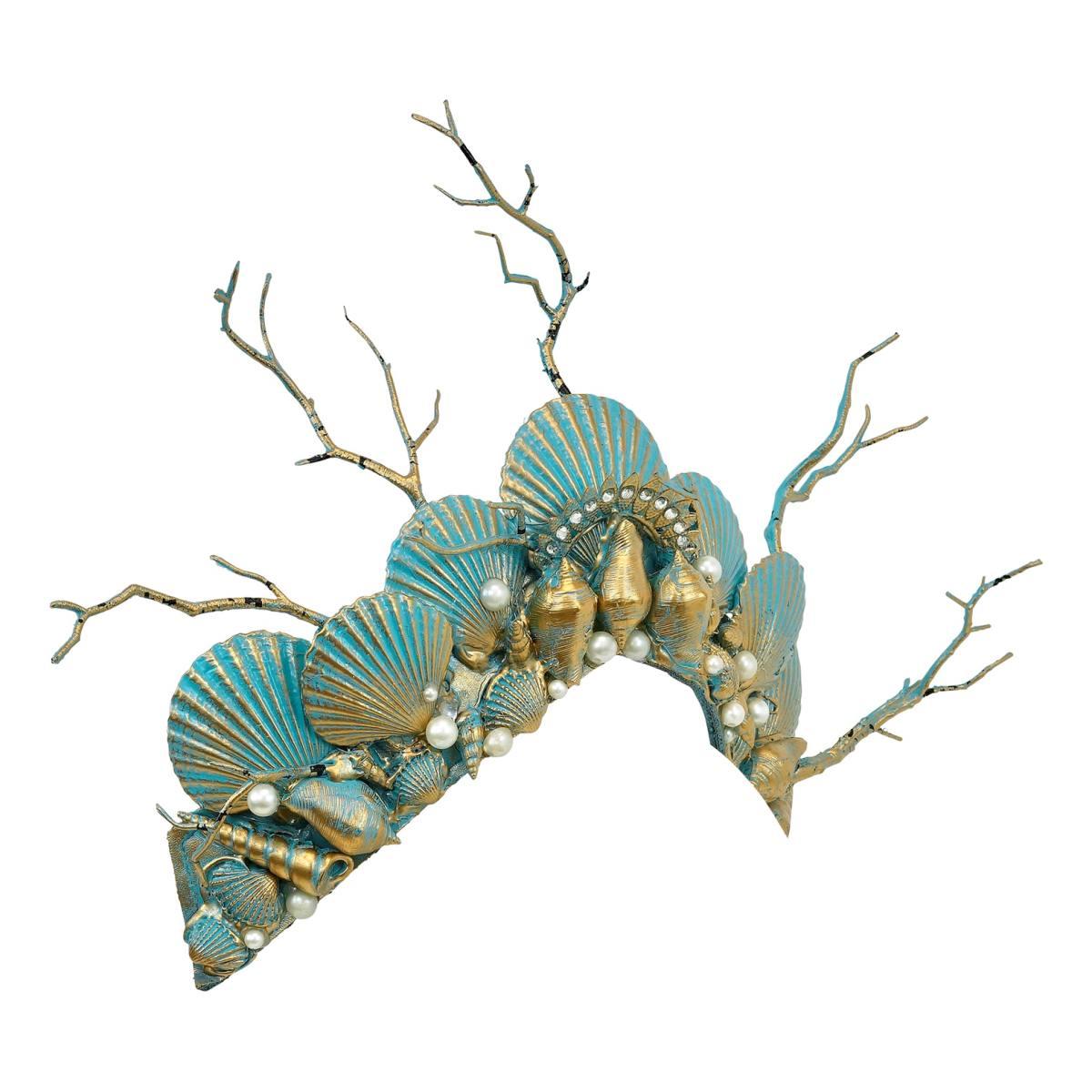 Copricapo sirena conchiglie
