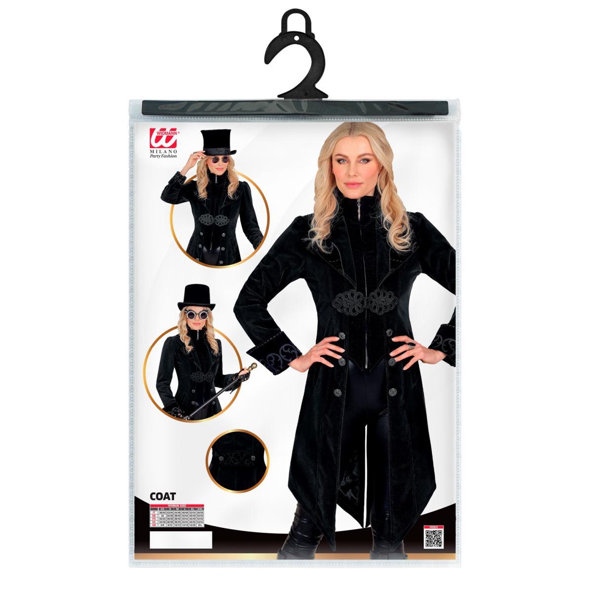 Cappotto gotico nero