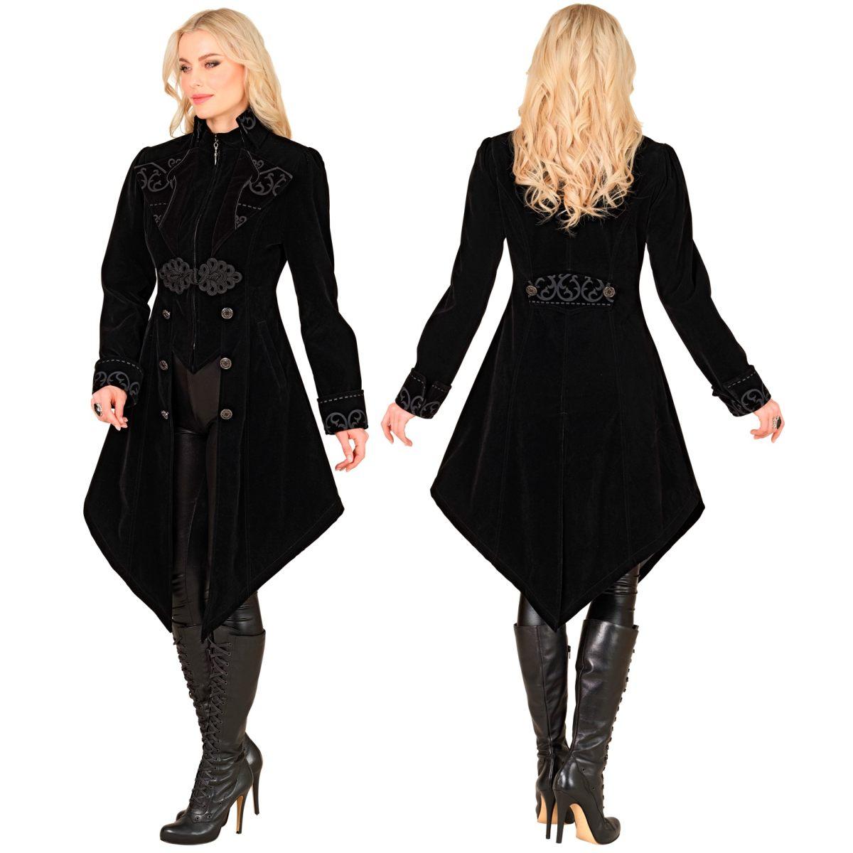 Cappotto gotico nero