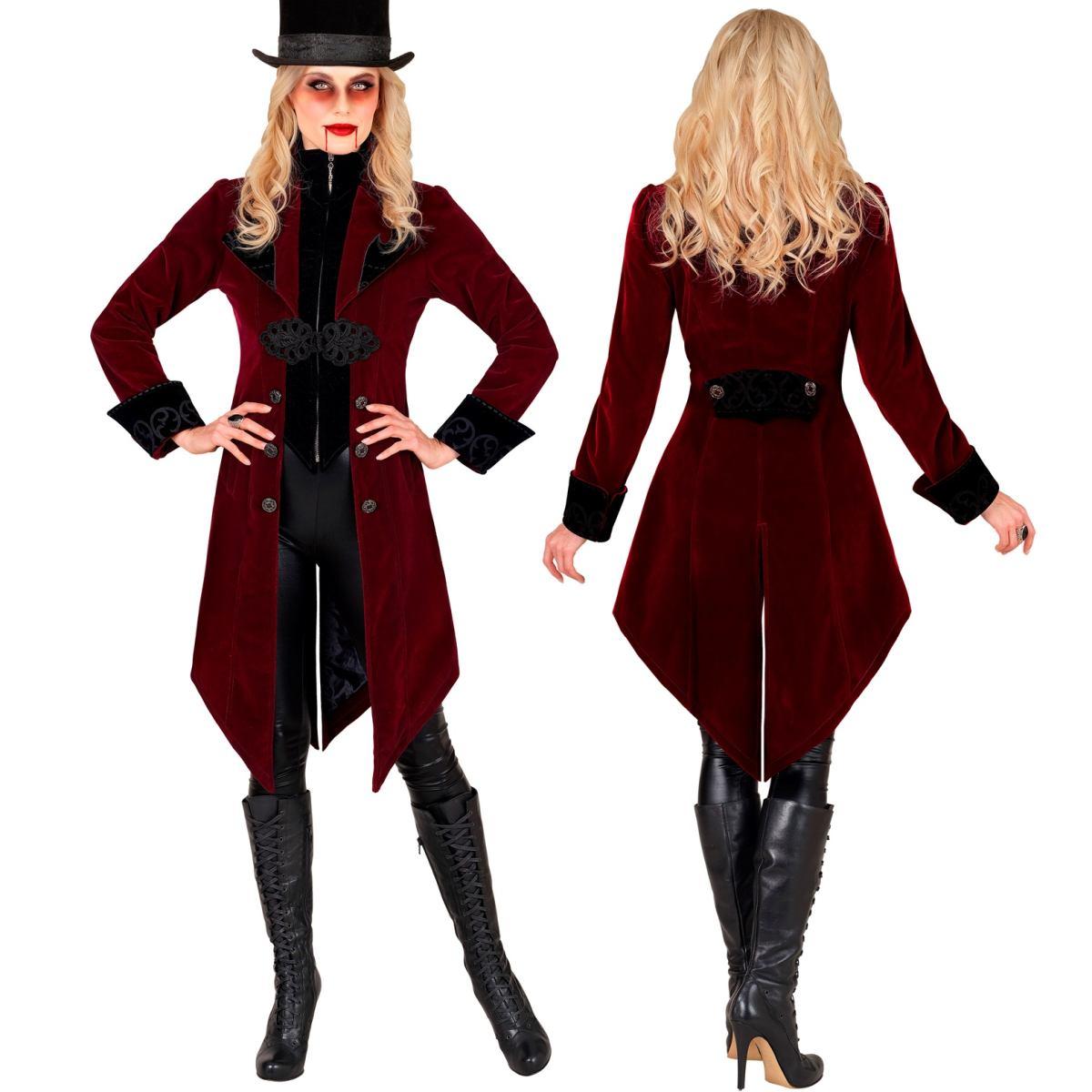 Cappotto gotico bordeaux