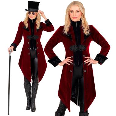 Cappotto gotico bordeaux