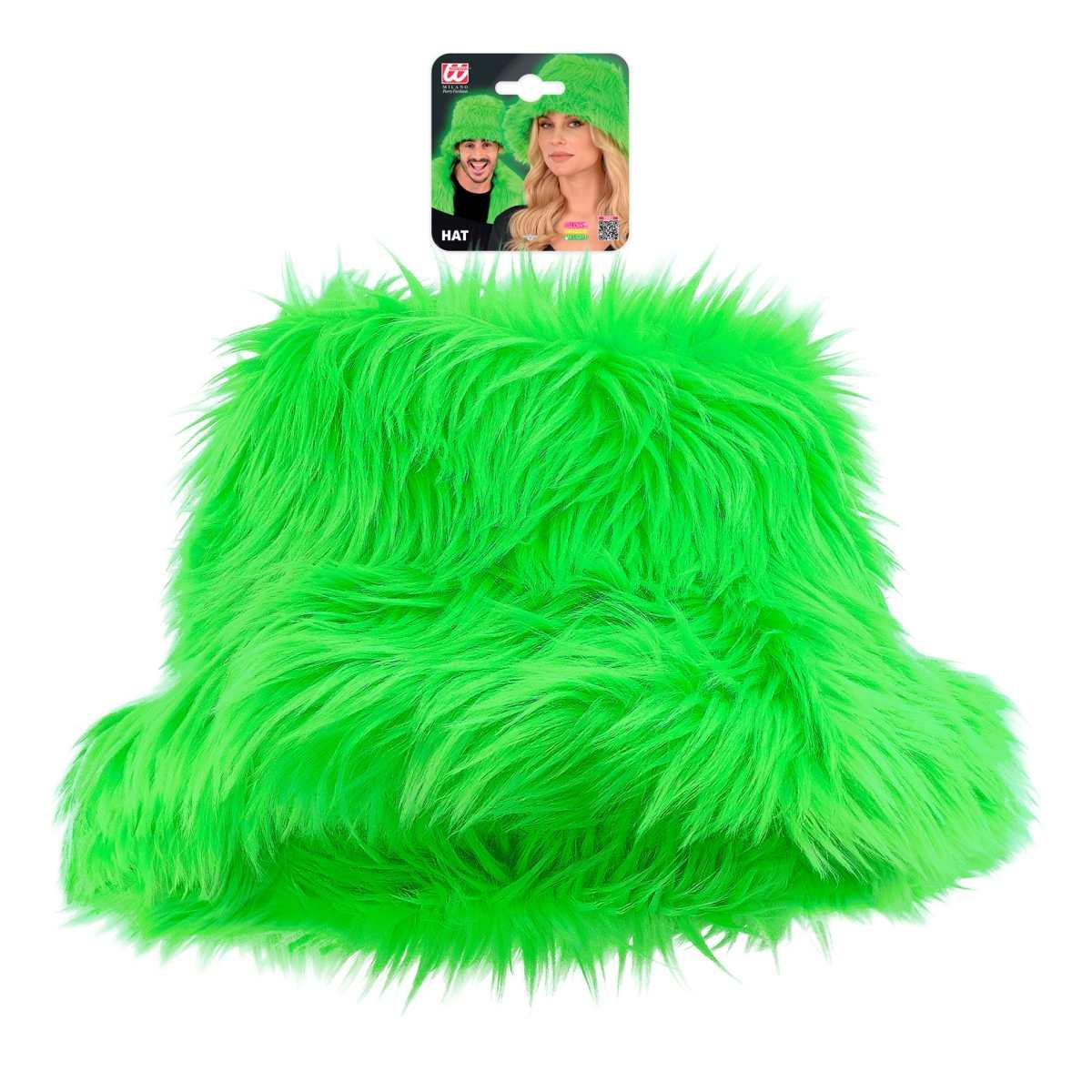 Cappello pescatore peluche verde