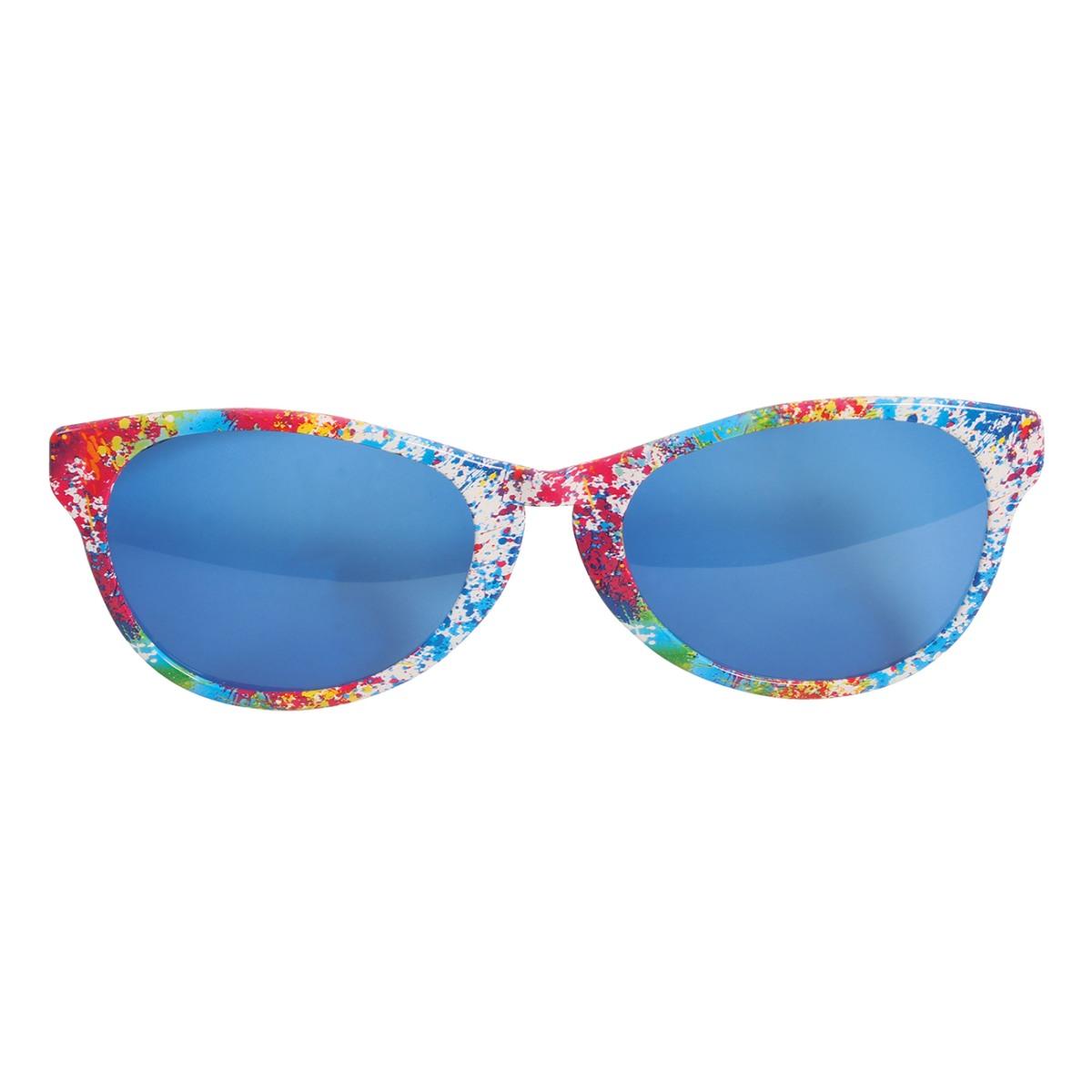 Occhiali clown maxi fiori