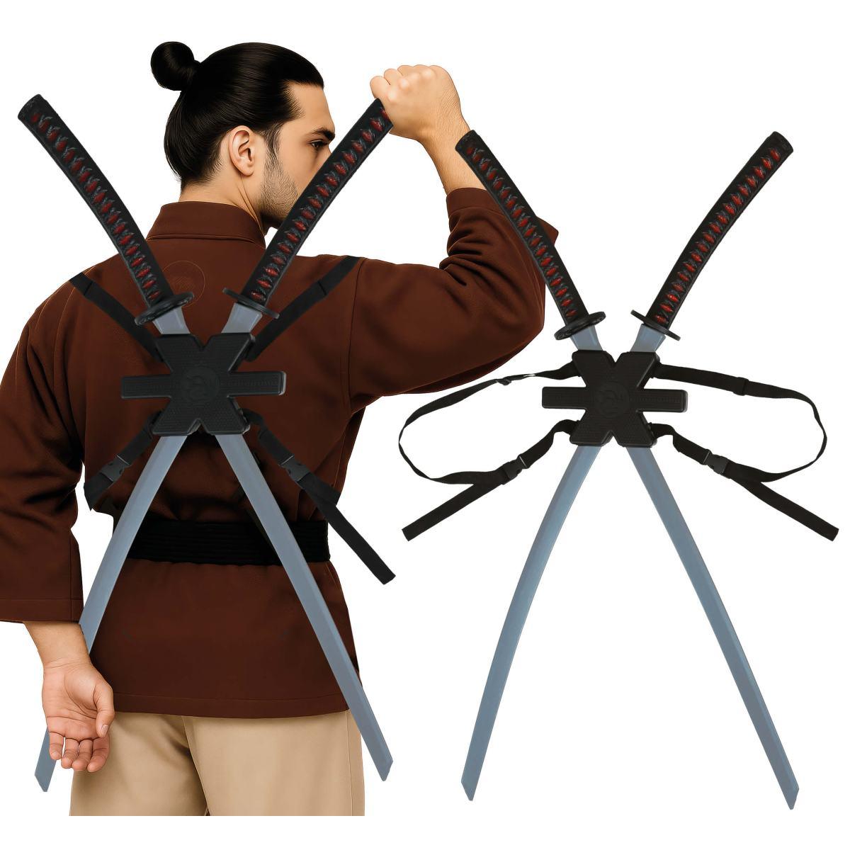 Spada samurai katana fodero da spalla
