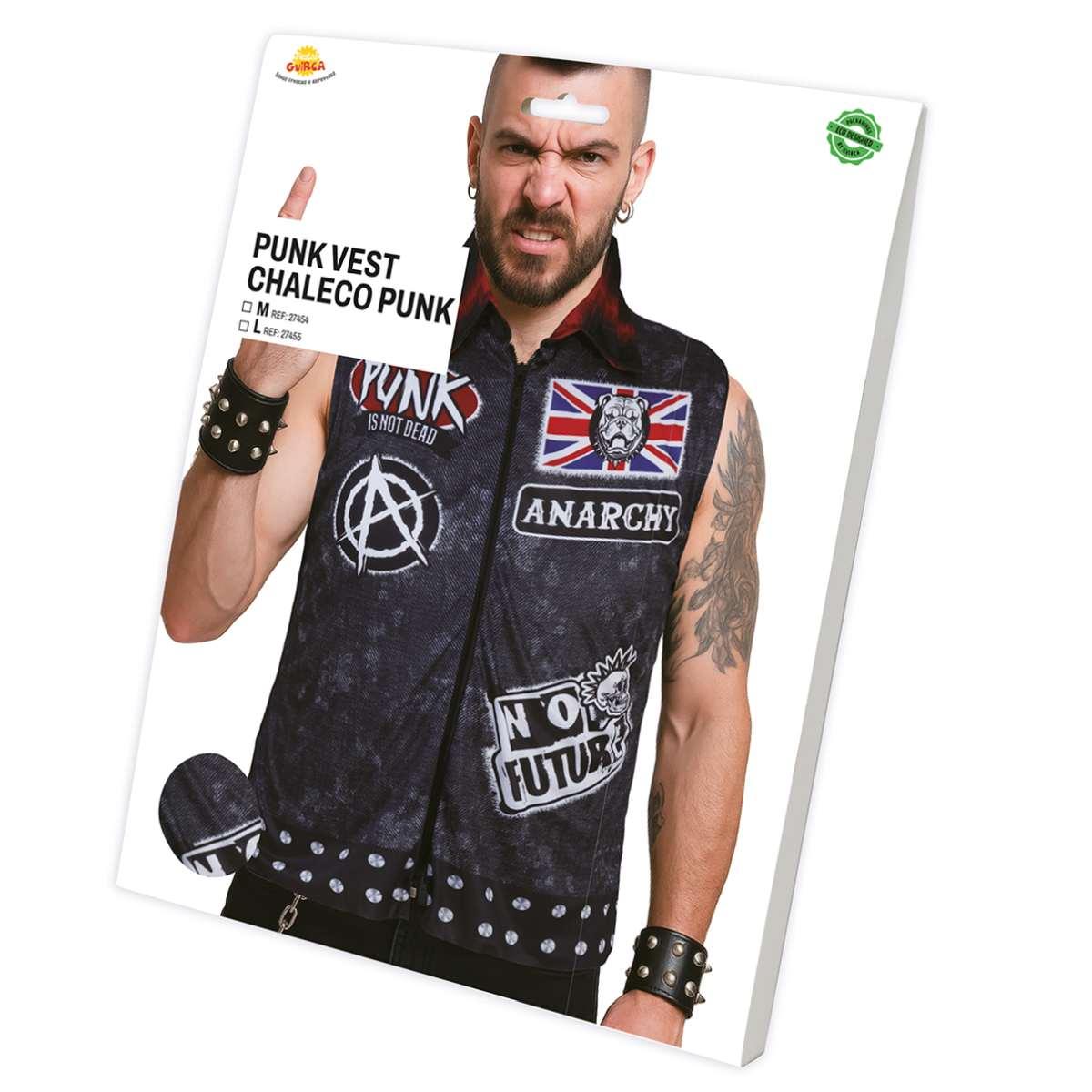 Costume gilet punk