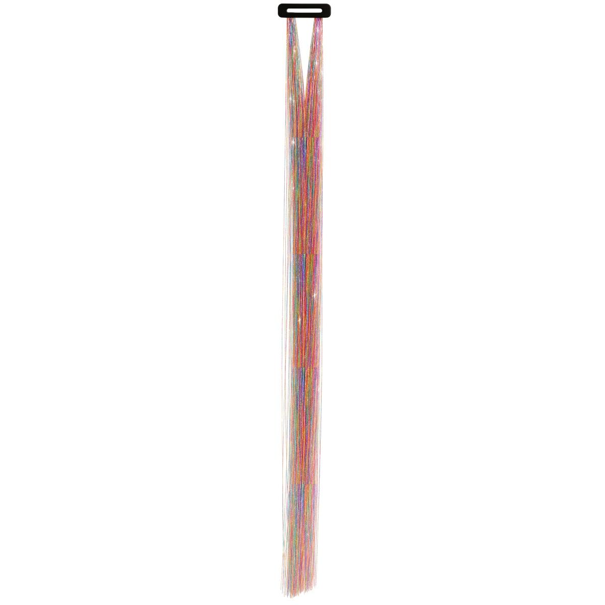 Extension capelli multicolor glitter Set 3 pz