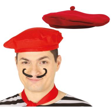 Cappello basco pittore rosso