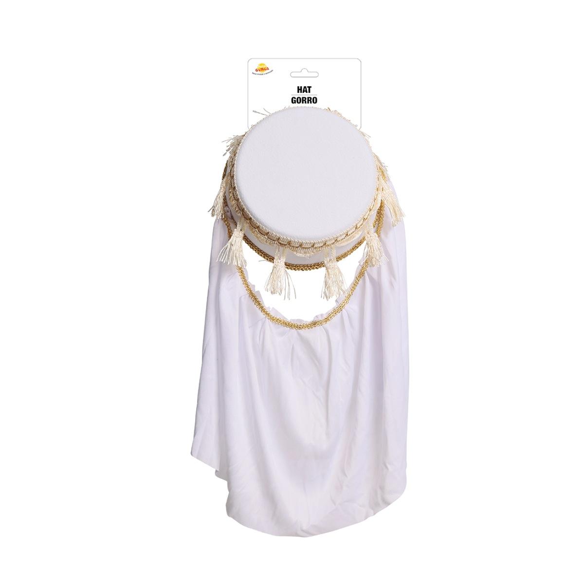 Cappello odalisca bianco