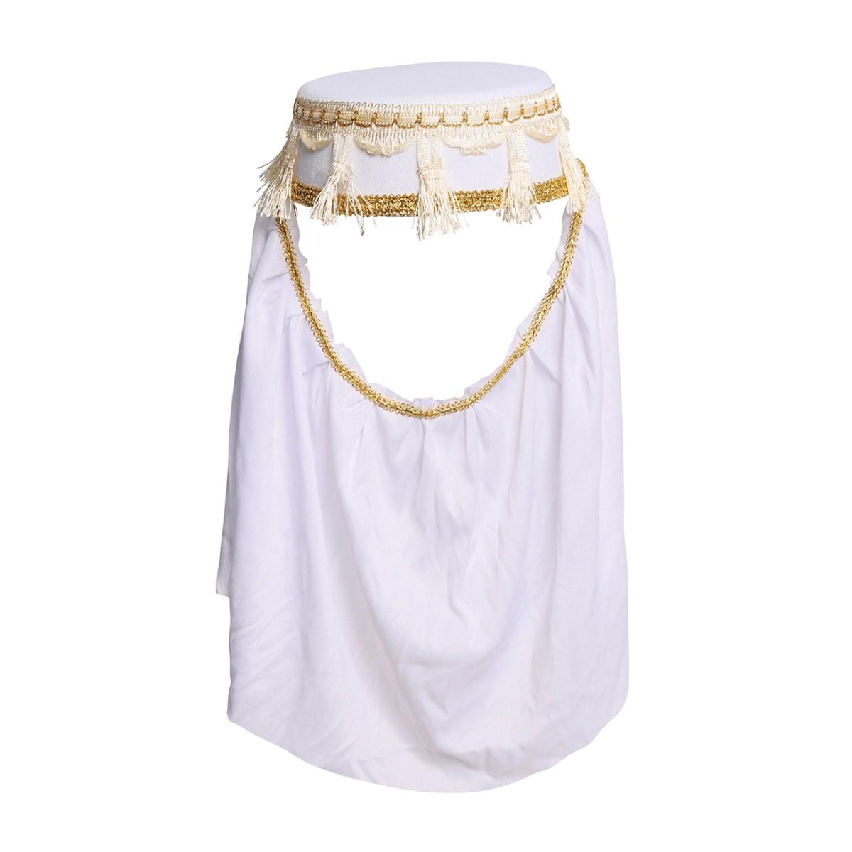 Cappello odalisca bianco