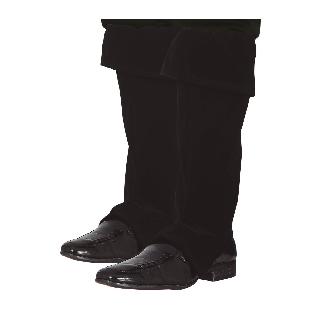 Copristivali neri tessuto Set 2 pz