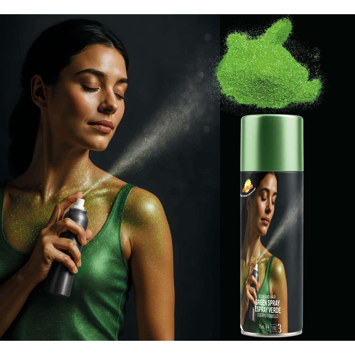 Trucco spray corpo verde ml