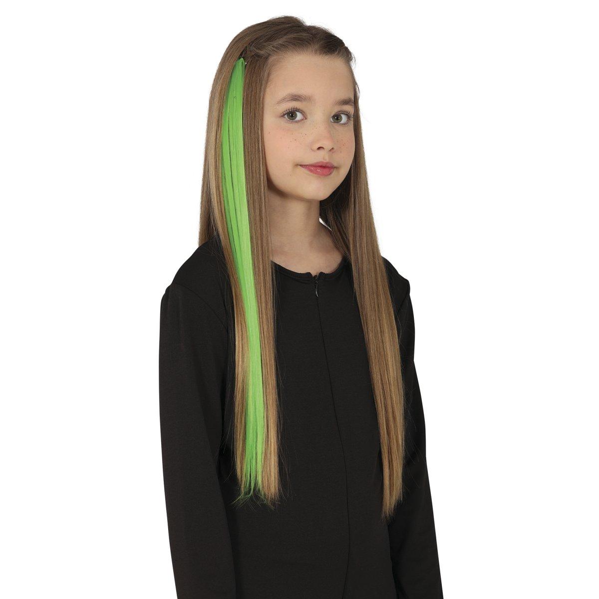 Extension capelli verdi Set 3 pz