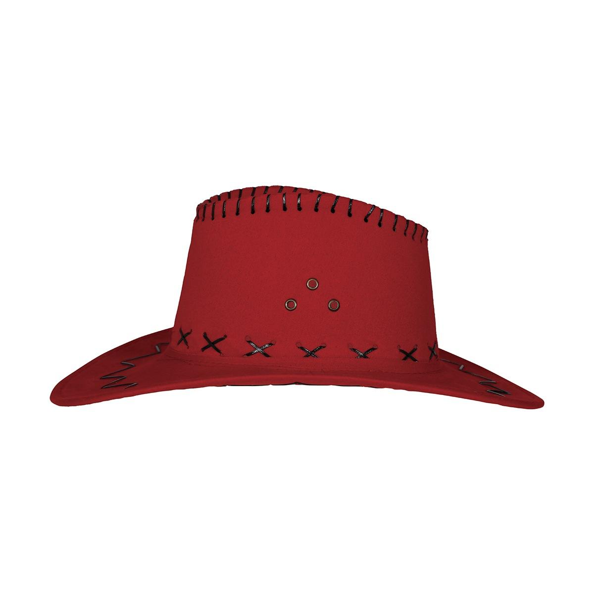 Cappello cowboy rosso