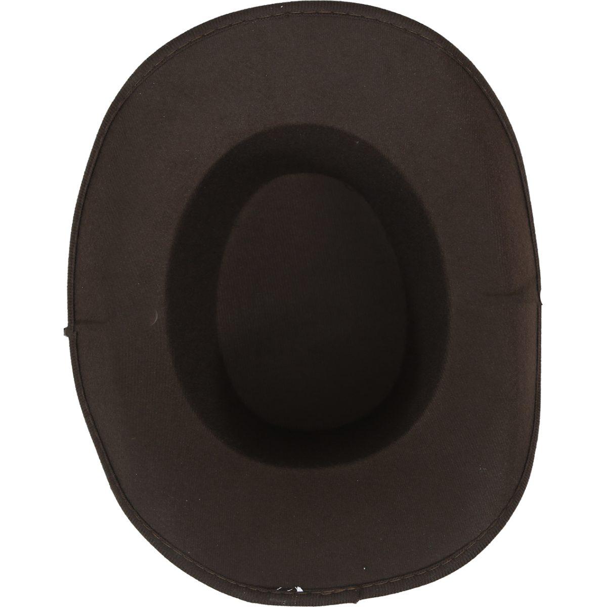 Cappello cowboy feltro baby marrone