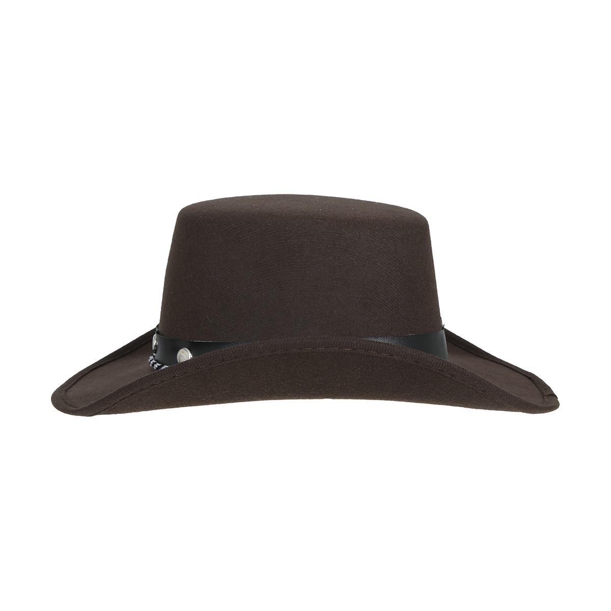 Cappello cowboy feltro baby marrone
