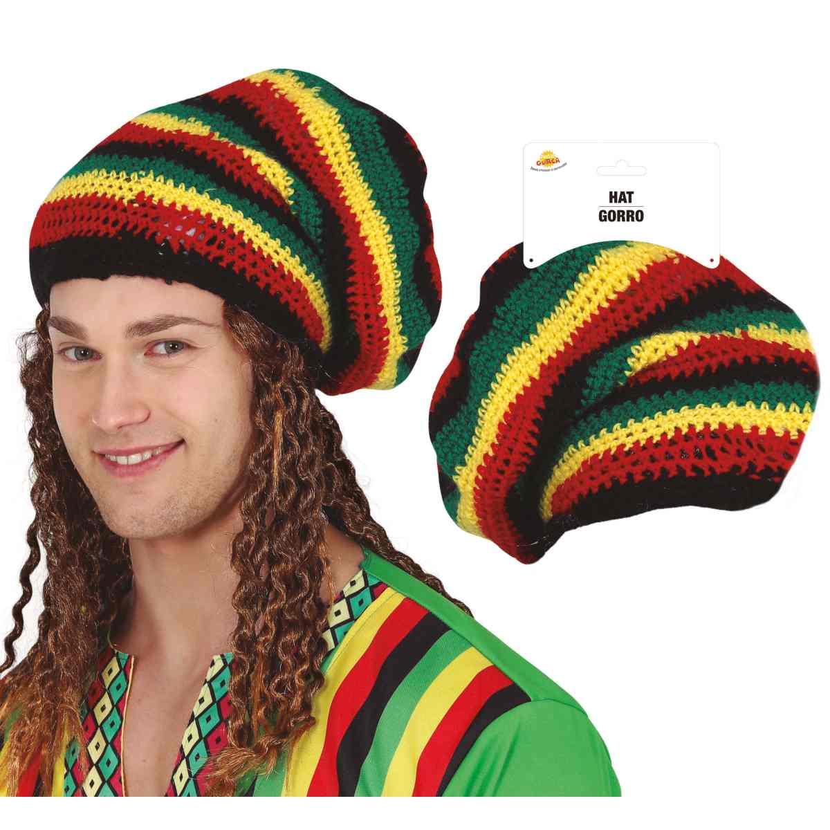 Cappello rasta righe modello a
