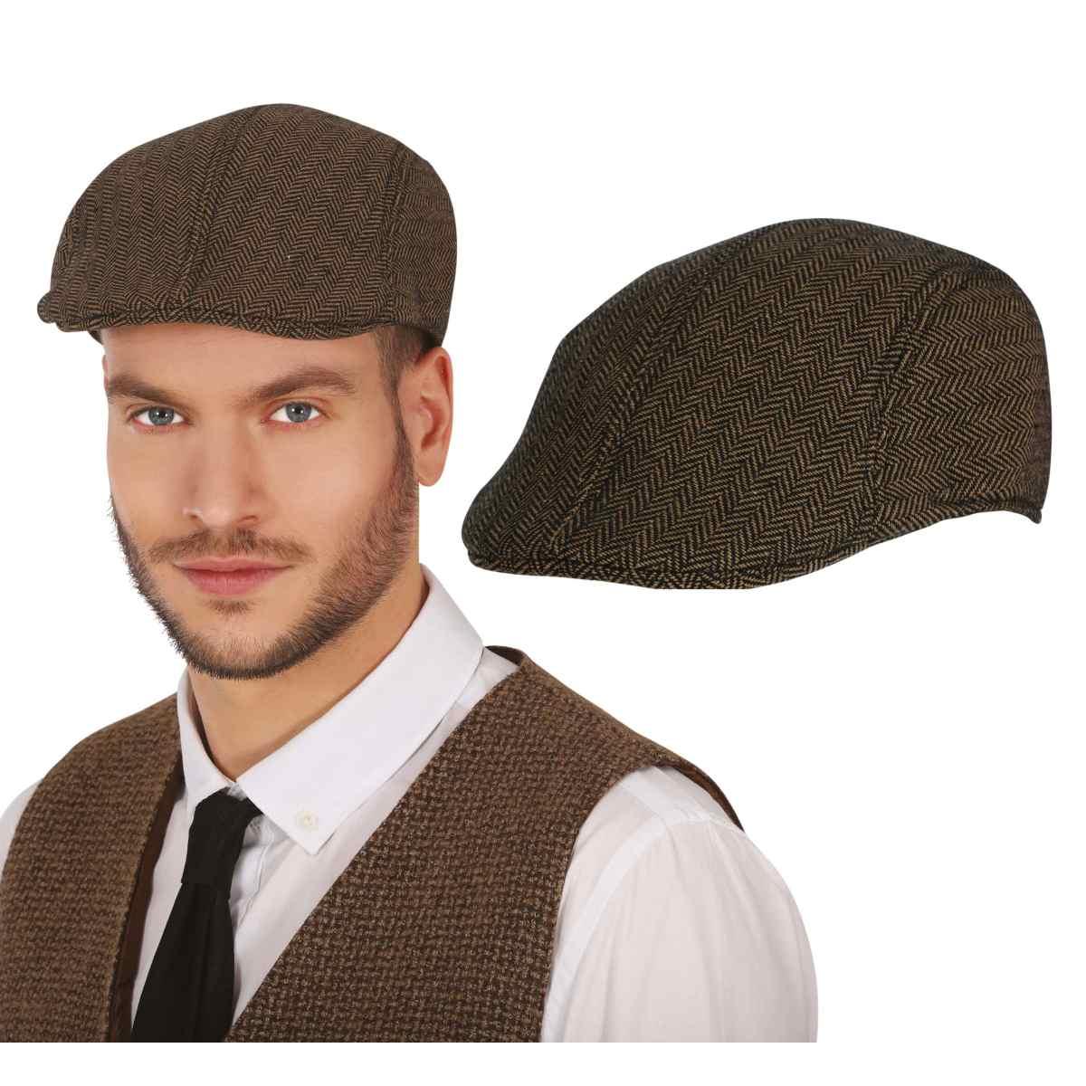 Cappello basco siciliano marrone