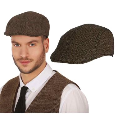 Cappello basco siciliano marrone