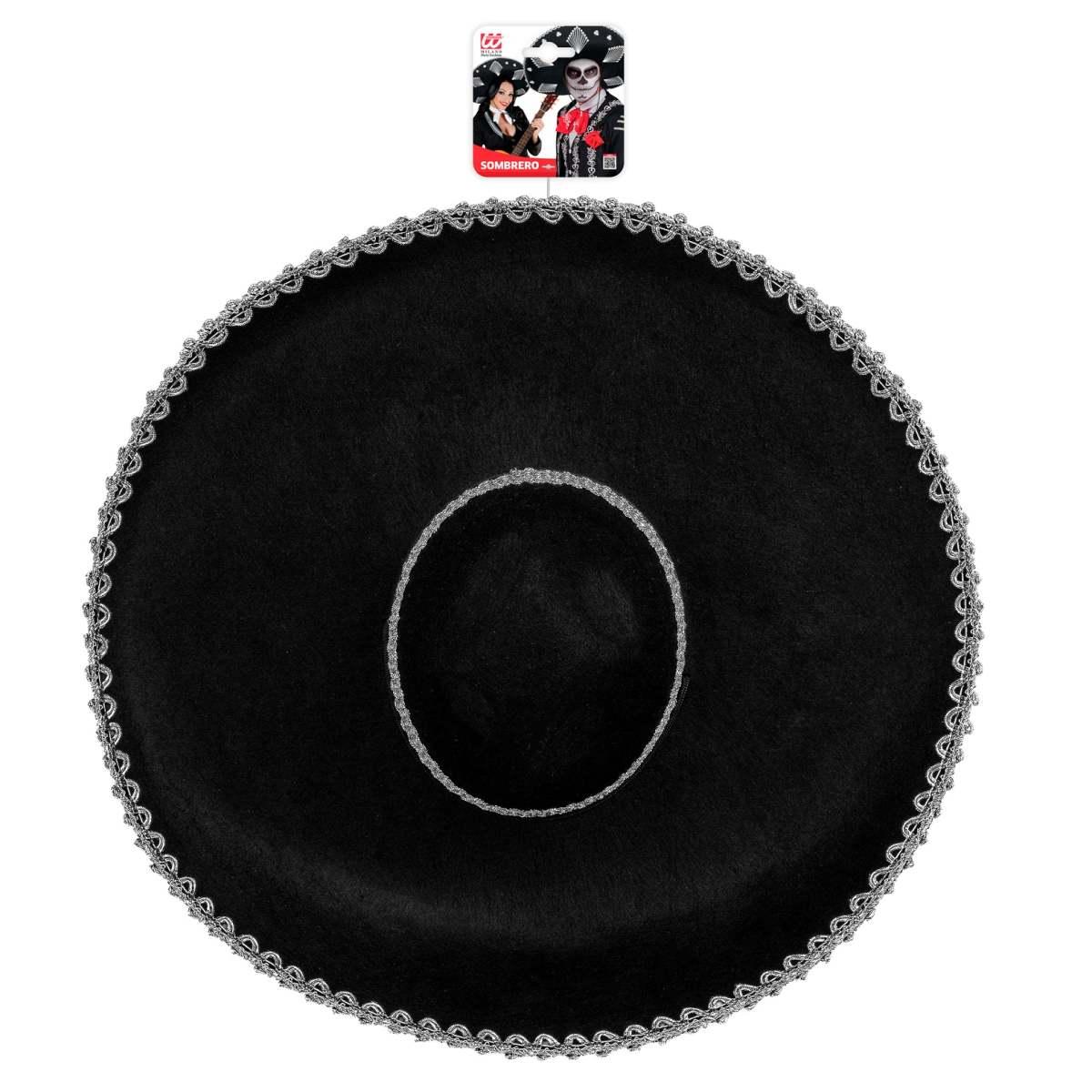 Cappello sombrero feltro nero