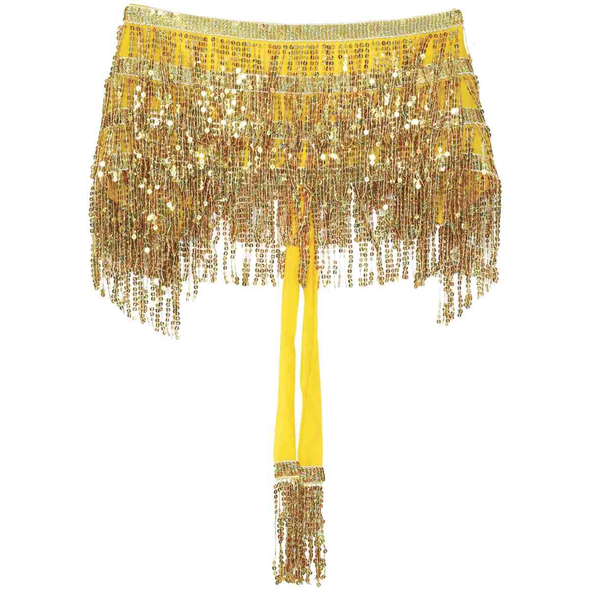 Gonna oro paillettes