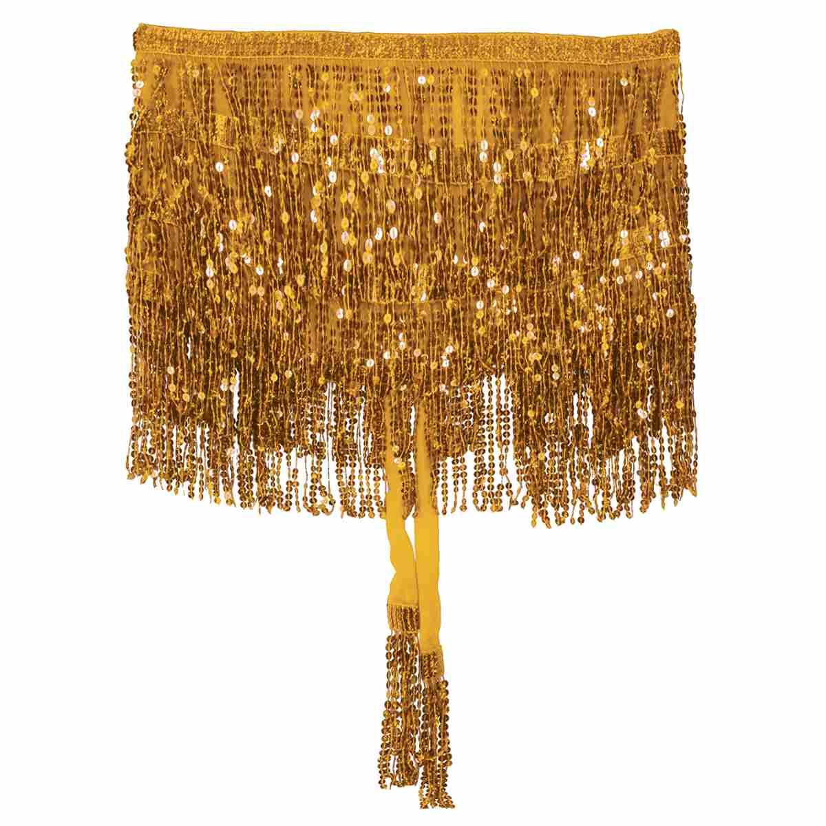 Gonna oro paillettes