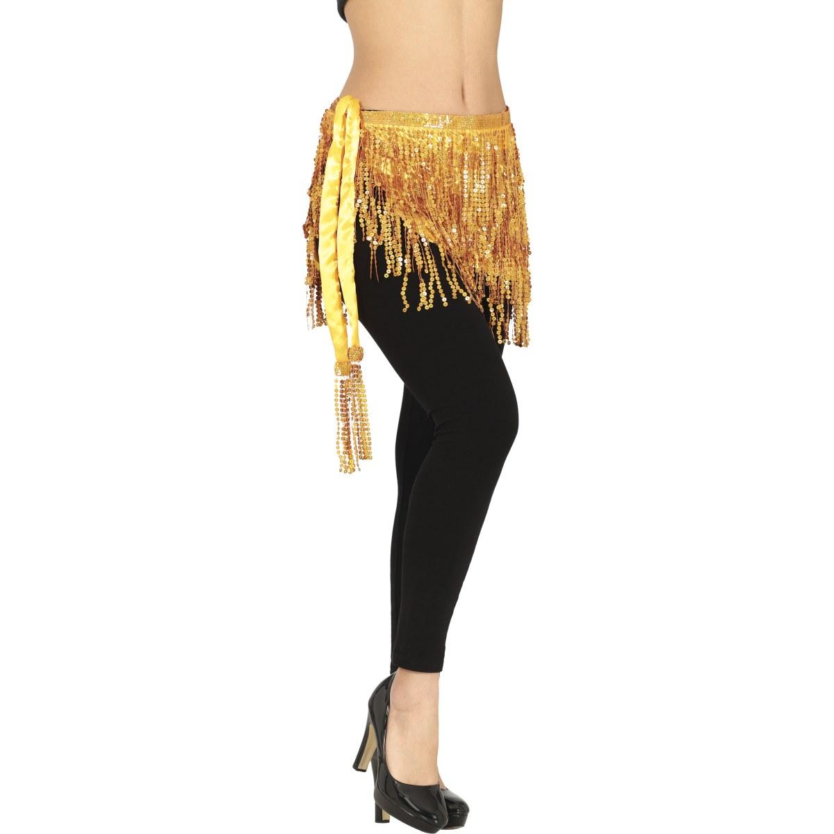 Gonna oro paillettes