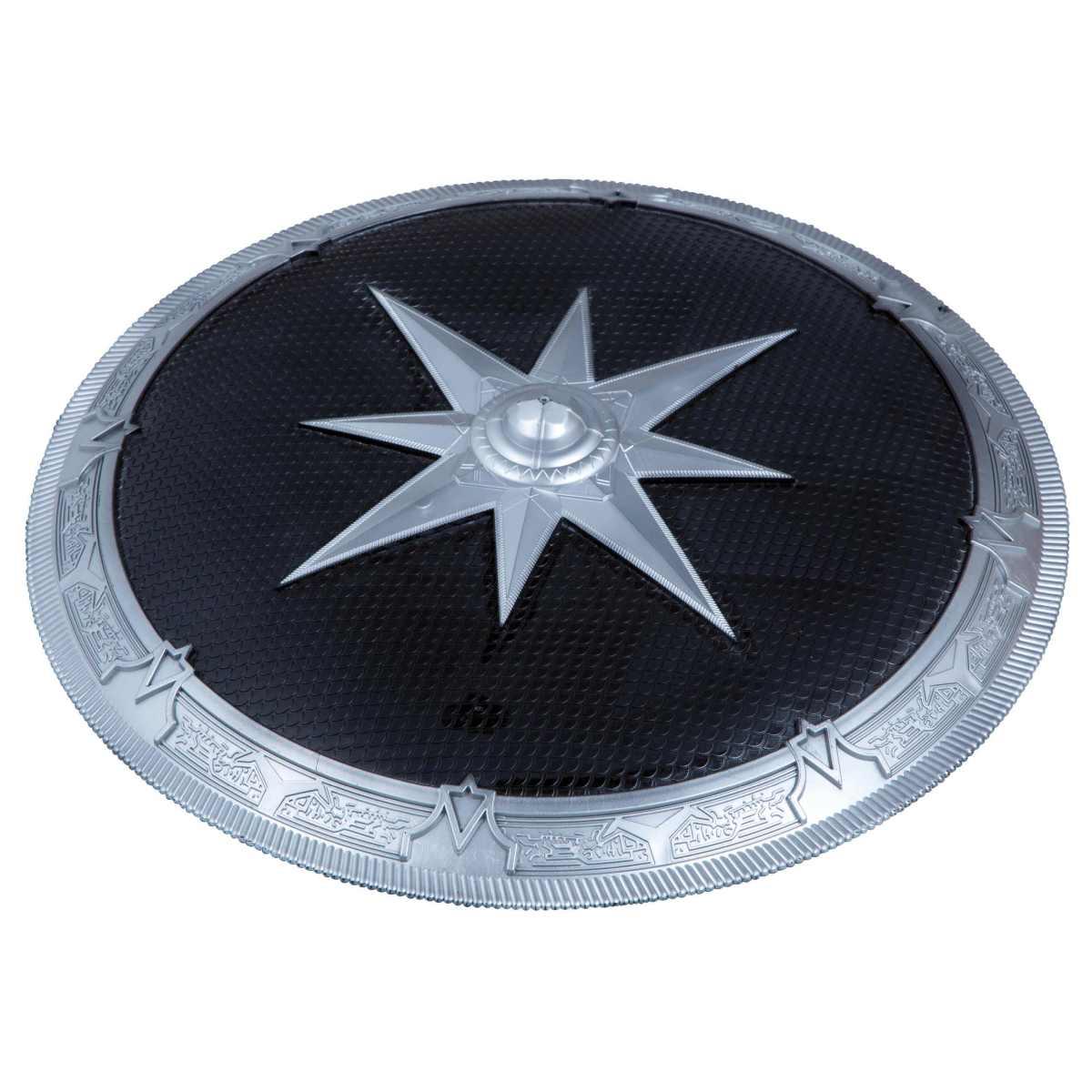Scudo romano tondo nero