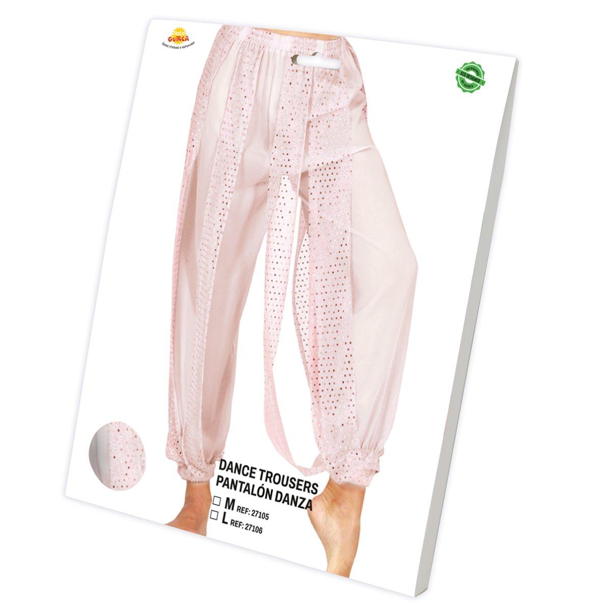 Pantalone odalisca danza del ventre bianchi