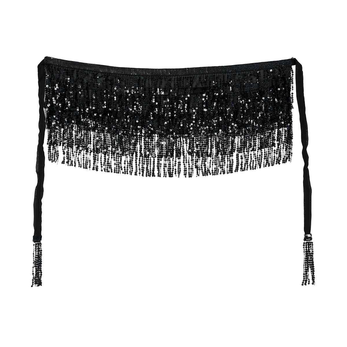 Gonna nero paillettes