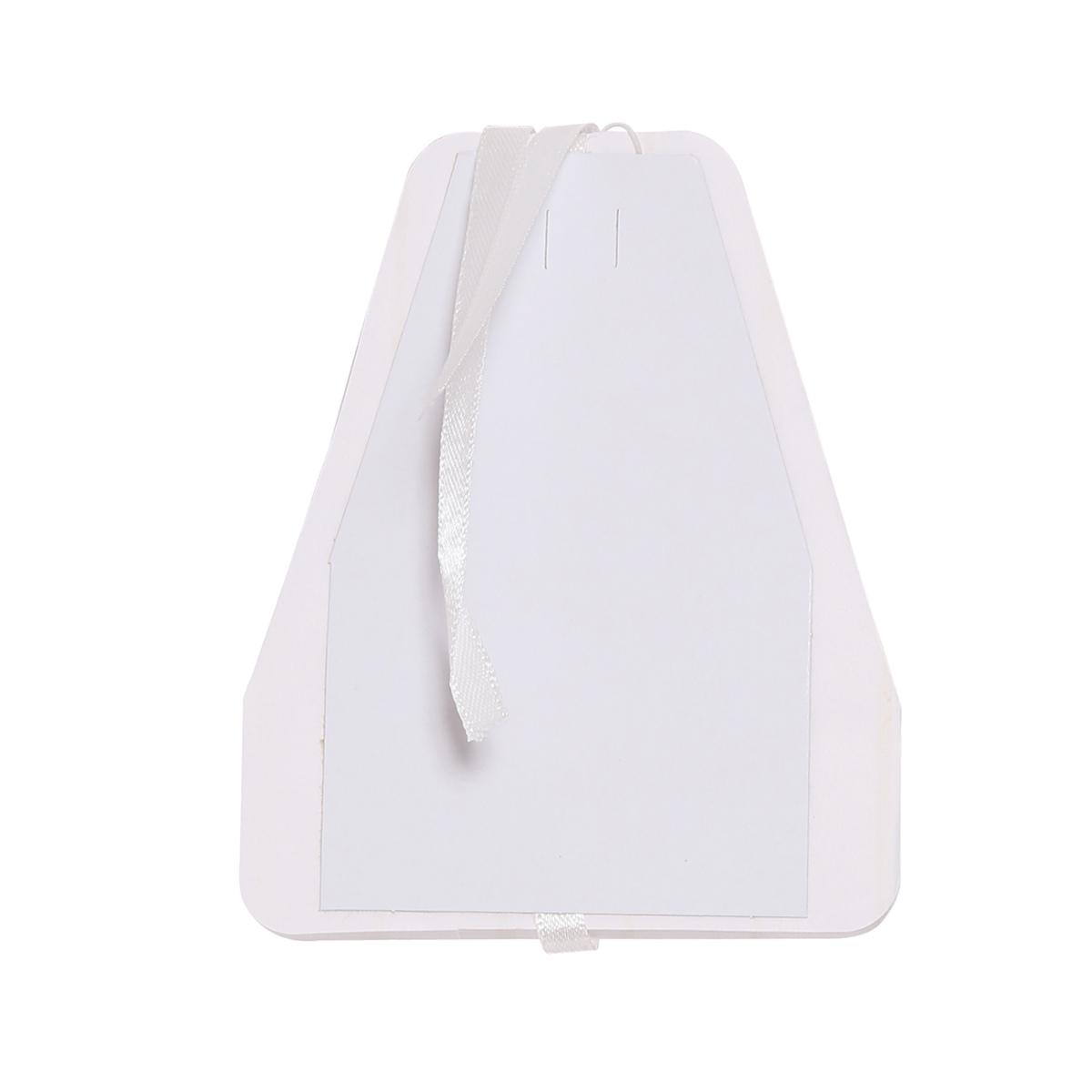 Collare carta bianco