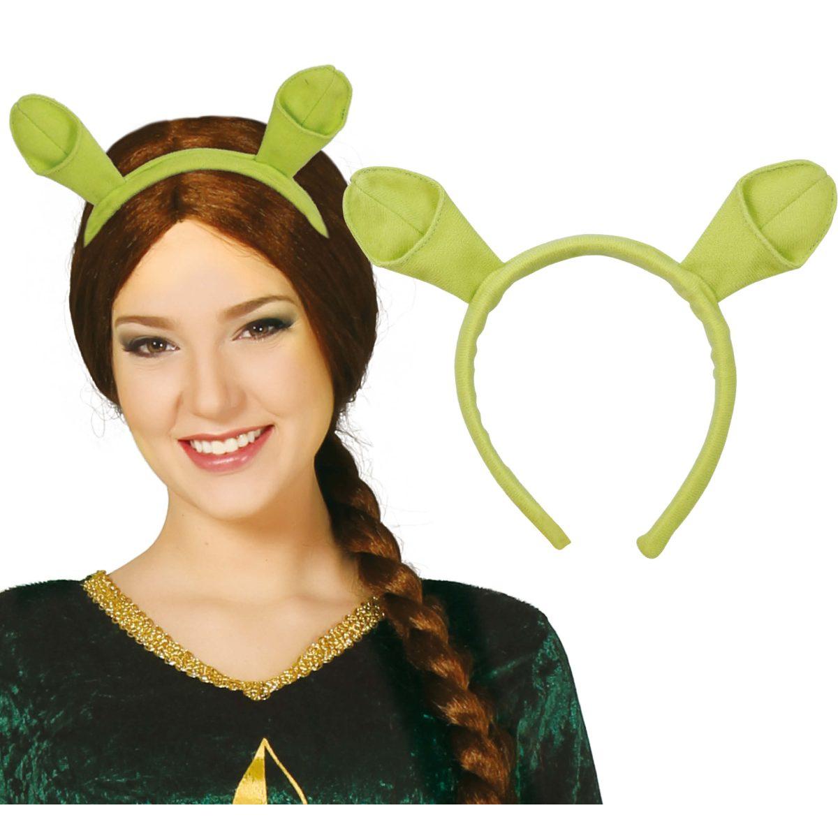 Cerchietto mostro shrek verde