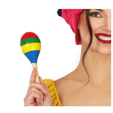 Maracas legno colorate