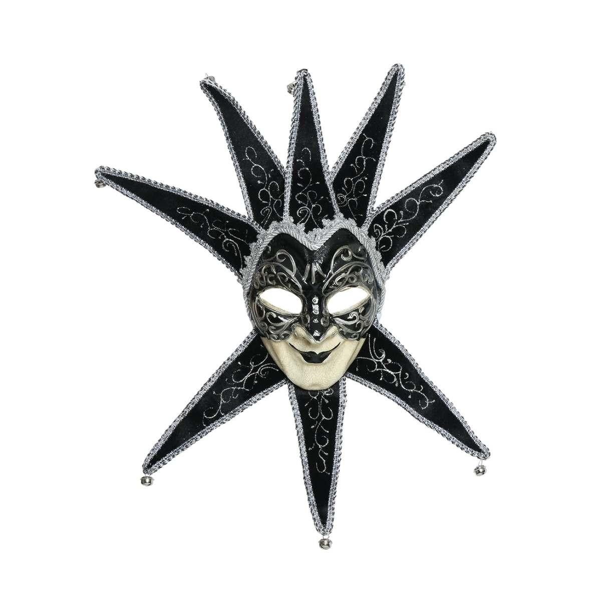 Maschera viso veneziana campanelli