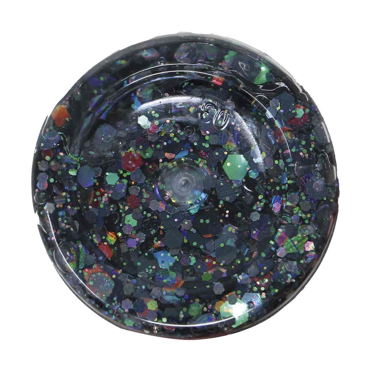 Trucco gel glitter nero gr