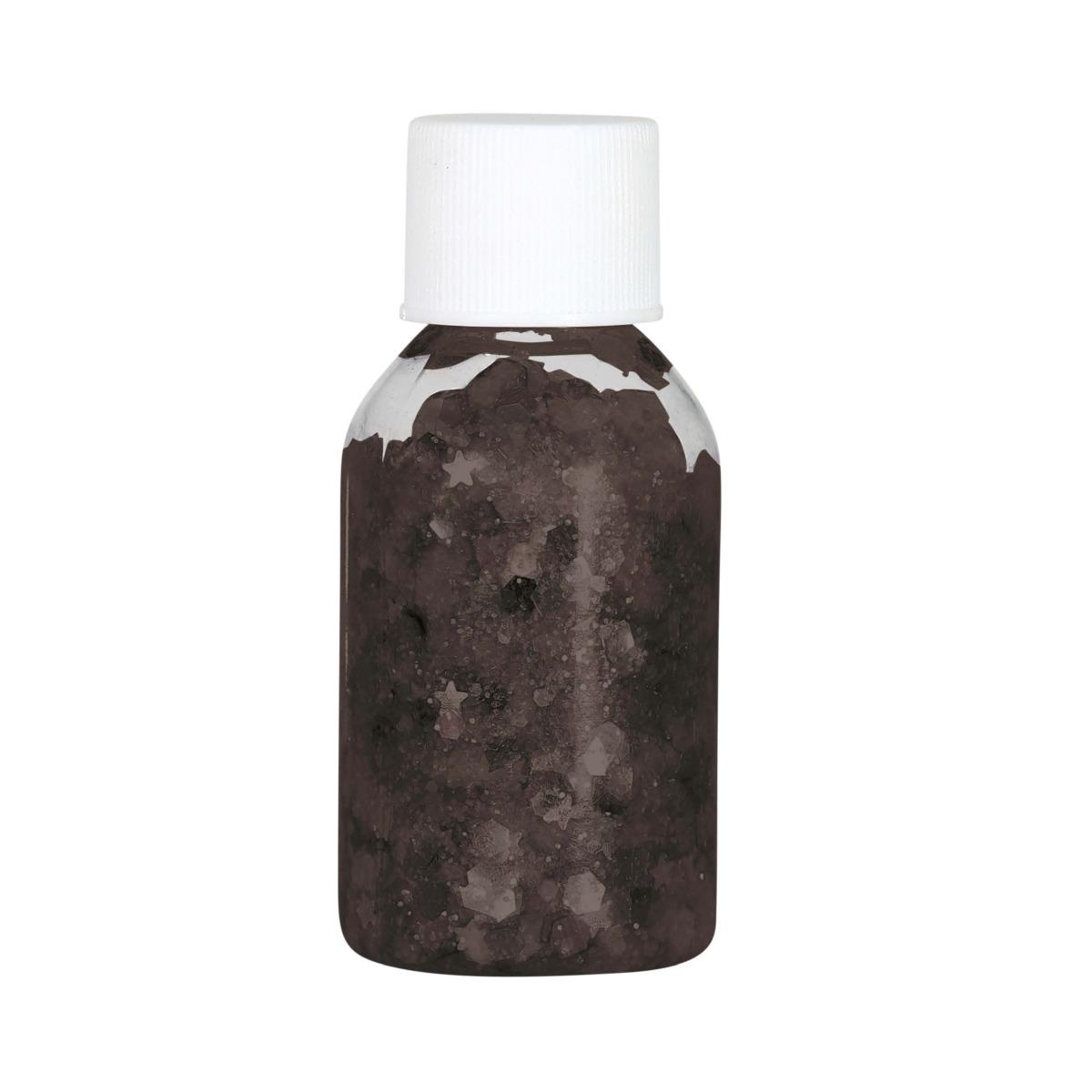 Trucco gel glitter nero gr