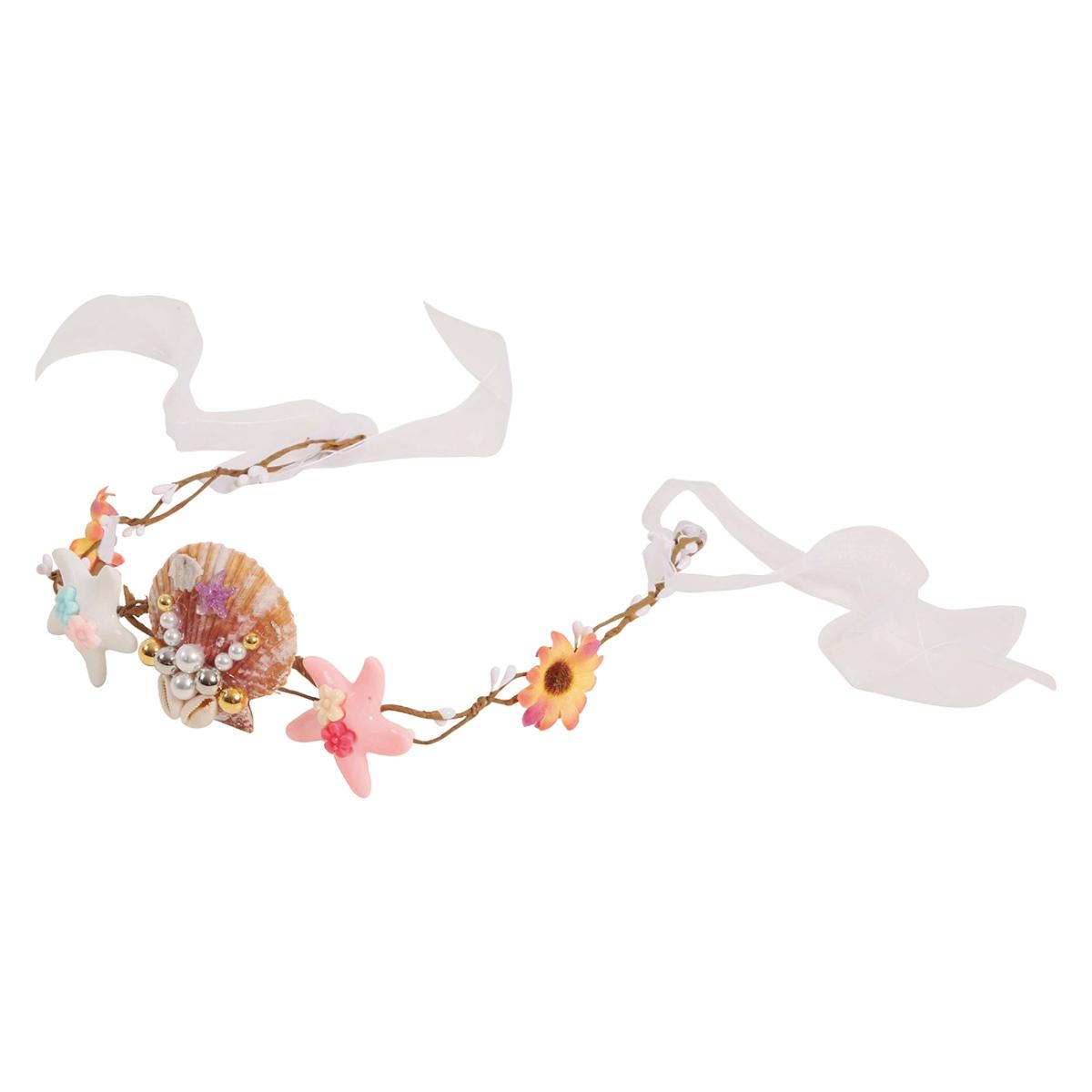 Copricapo sirena conchiglie