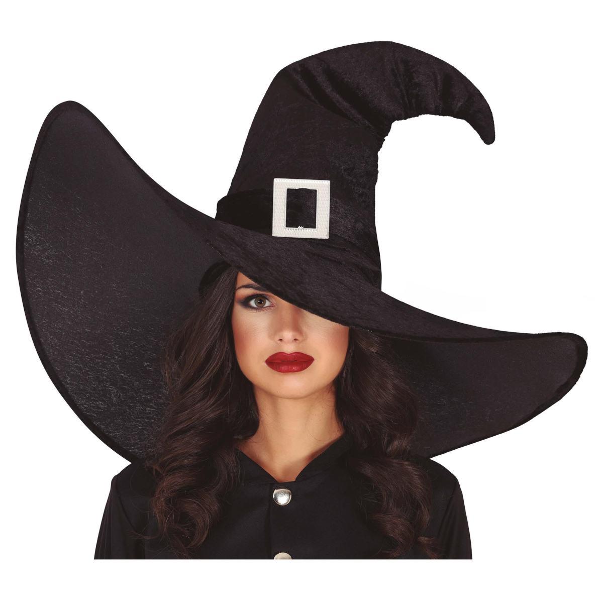 Cappello strega nero maxi