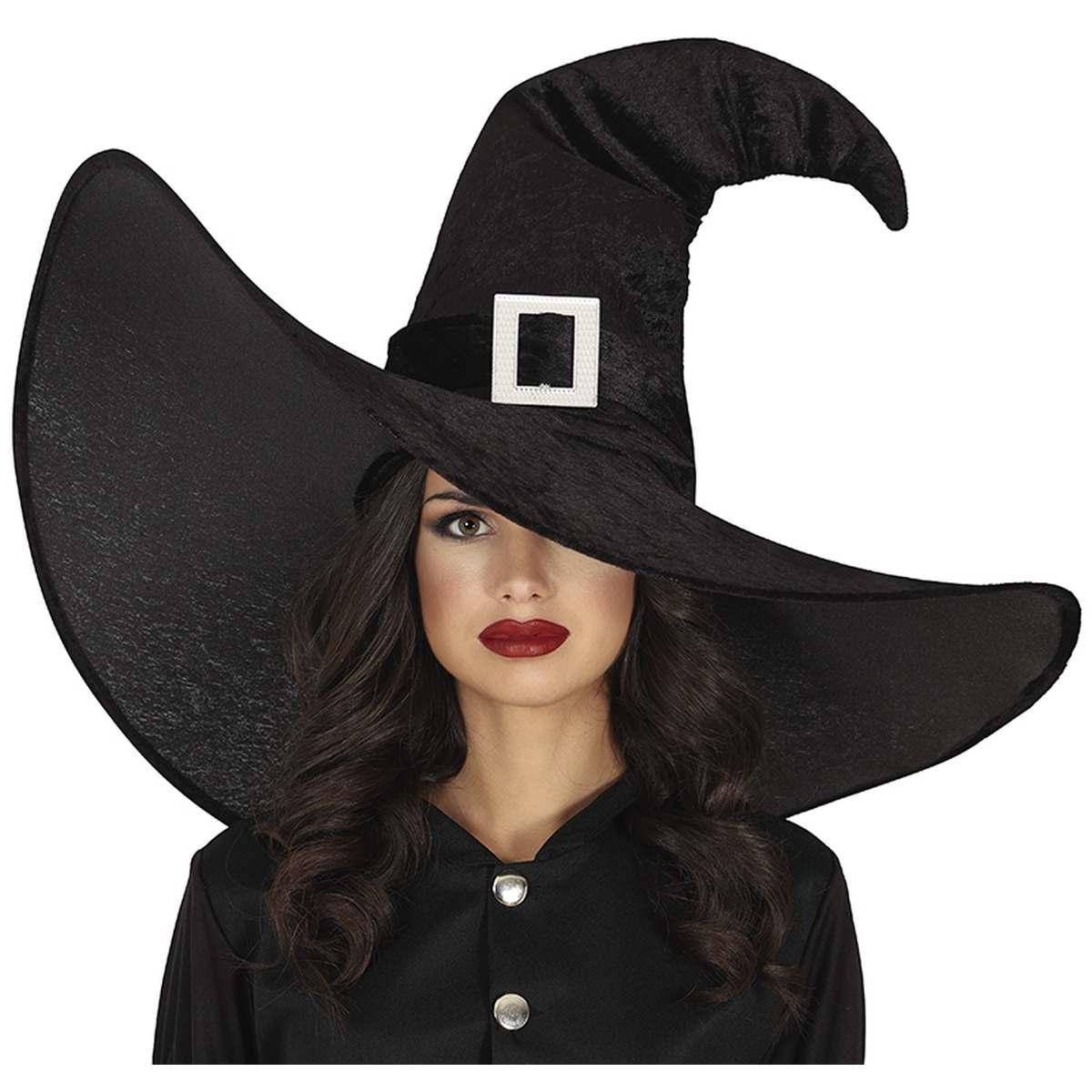 Cappello strega nero maxi