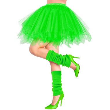 Gonna verde fluorescente