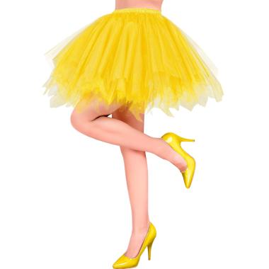 Gonna giallo fluorescente