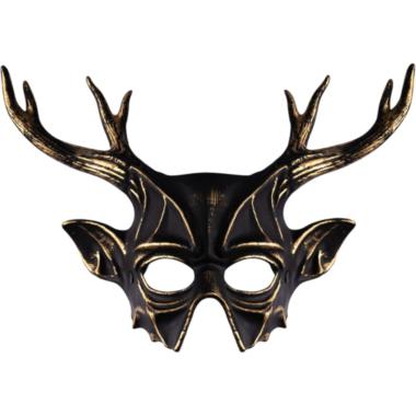 Maschera horror cervo pvc rigido