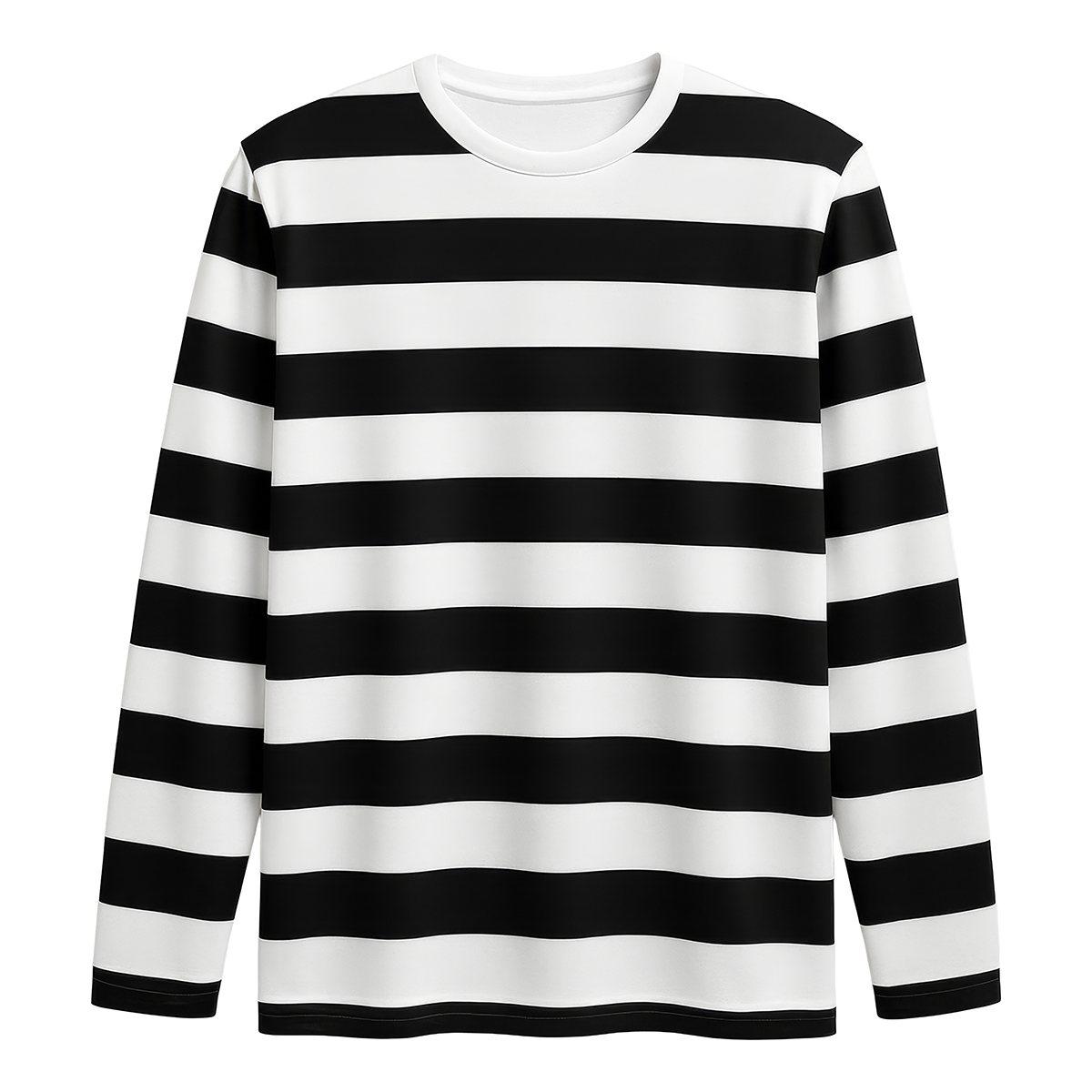 Maglia righe nera bianca