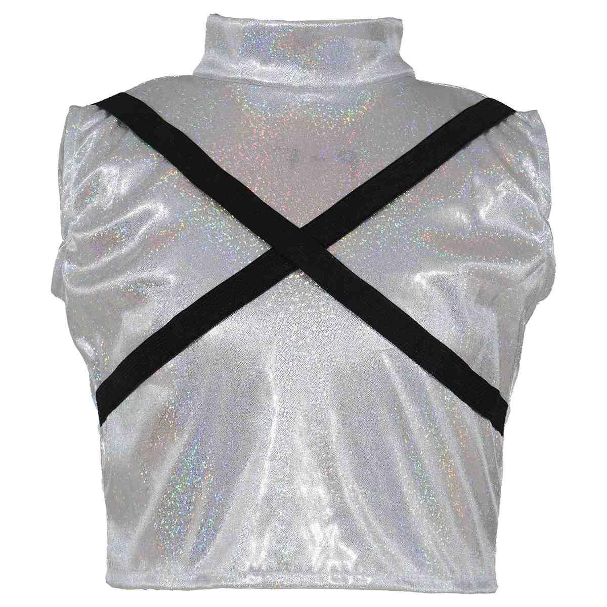 Costume cantante pop silver leader modello k